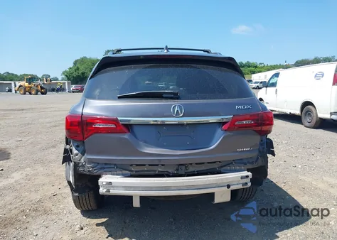 2017 Acura Mdx Technology Package from USA, damaged, VIN 5J8YD4H54HL004319